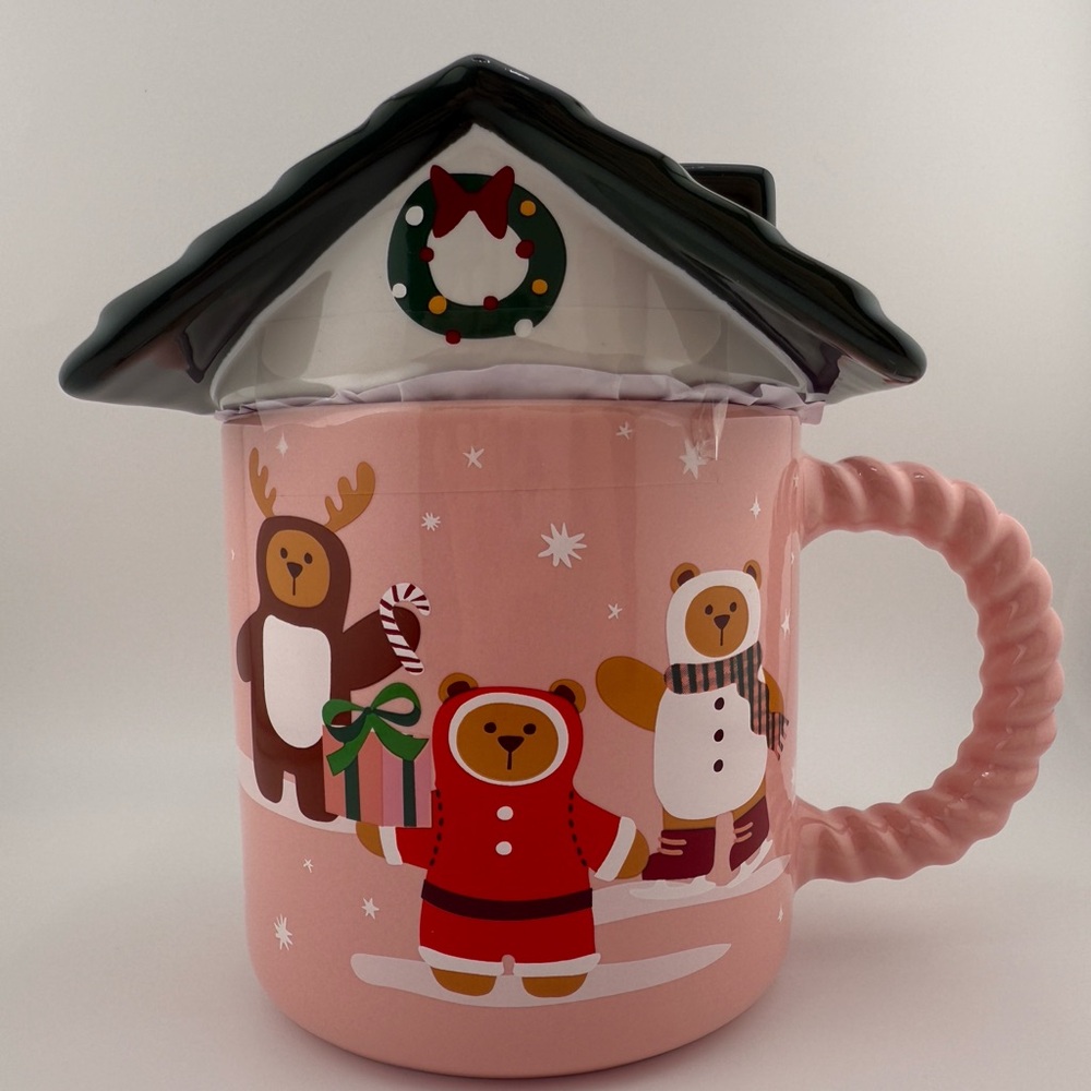 Starbucks 2025 Holiday Gingerbread House Mug.